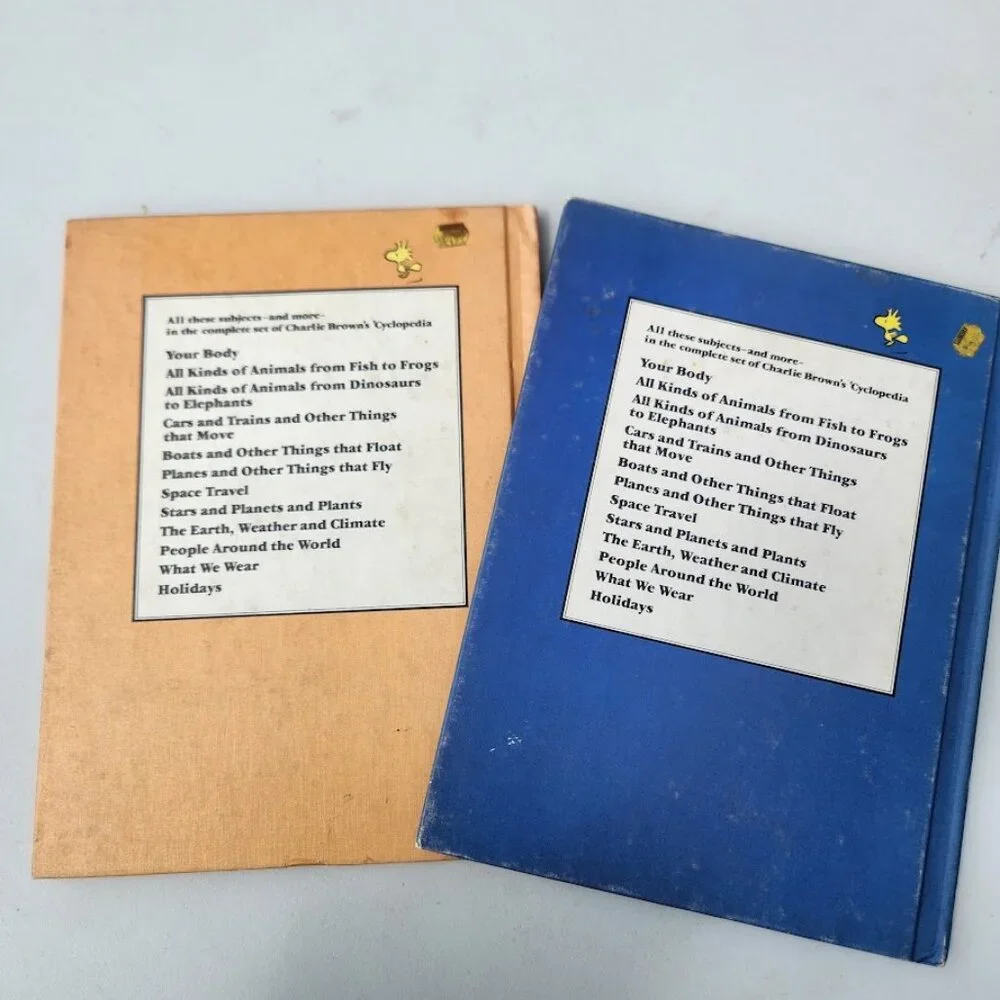 Charlie Brown's Cyclopeida Snoopy Encyclopedia Stars Planets Animals Dinosaurs V